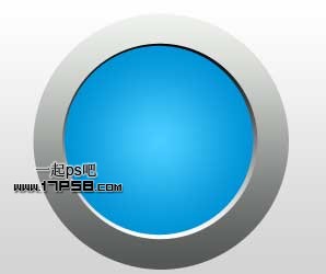 Photoshop制作一个蓝色的电子邮件logo
