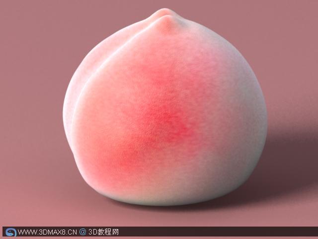 毛茸茸的桃子材质_３ＤＭＡＸ８.ＣＮ