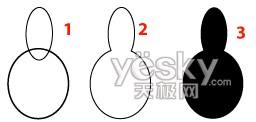 万圣节用Illustrator绘蜘蛛网和蜘蛛(3)