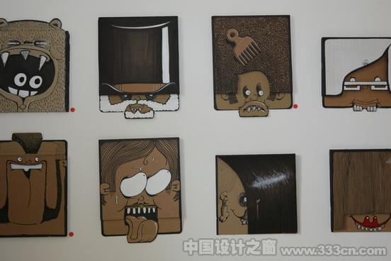 图案设计 角色 表情 搞笑 德国 berni valenta