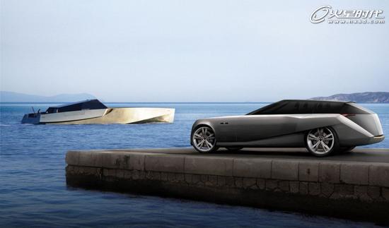 豪华游艇设计公司wally的概念汽车设计