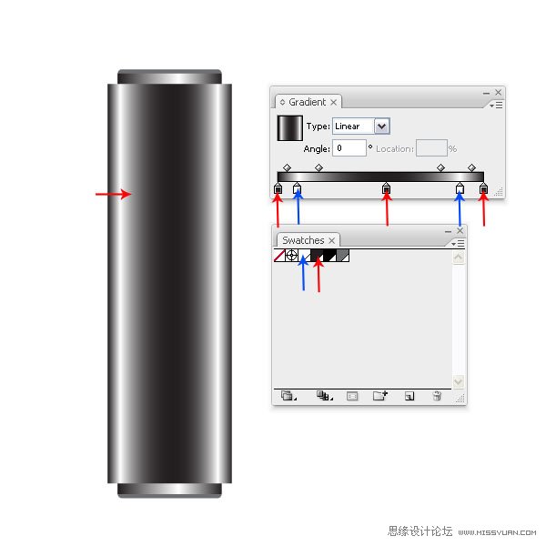 Illustrator设计一个色彩斑澜的U盘,PS教程,思缘教程网