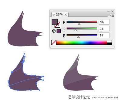 Illustrator色阶画法精细绘制鸟类插画,PS教程,思缘教程网