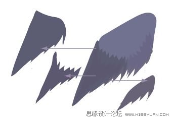 Illustrator色阶画法精细绘制鸟类插画,PS教程,思缘教程网