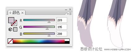 Illustrator色阶画法精细绘制鸟类插画,PS教程,思缘教程网