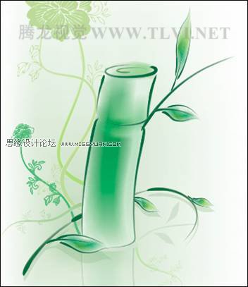 使用CorelDRAW绘图具有水墨画效果的《香水广告》,PS教程,思缘教程网