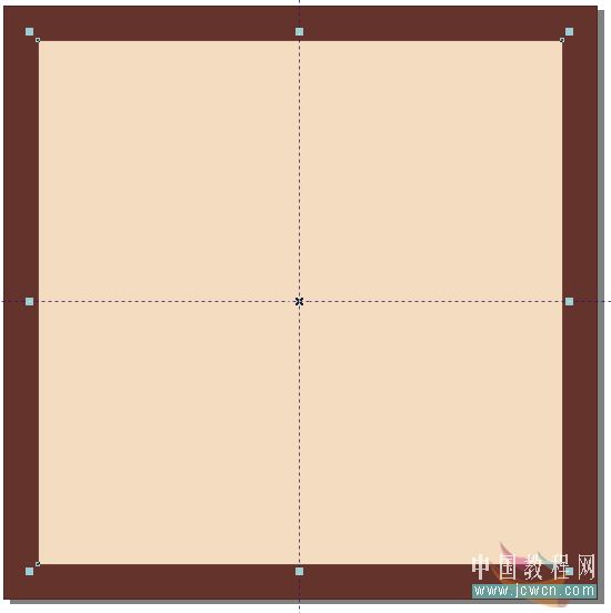CorelDRAW鼠绘教程：矢量抽象人物装饰画的绘制_中国教程网