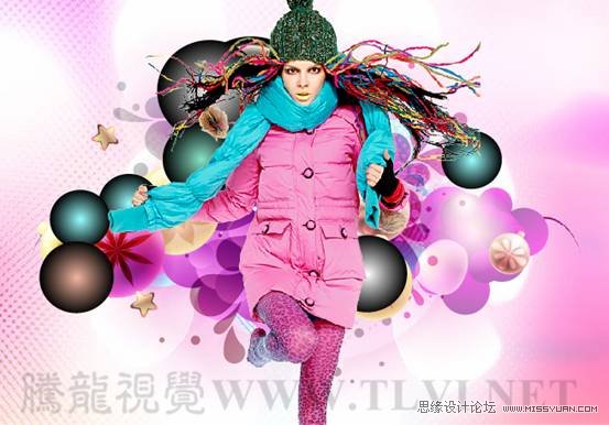 Illustrator CS5教程：制作服装海报教程,PS教程,思缘教程网