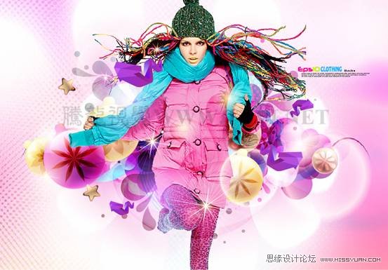 Illustrator CS5教程：制作服装海报教程,PS教程,思缘教程网