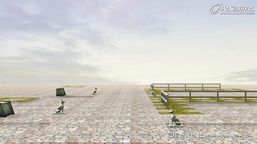 3Dmax实例教程：秋意静帧场景的渲染制作,PS教程,思缘教程网