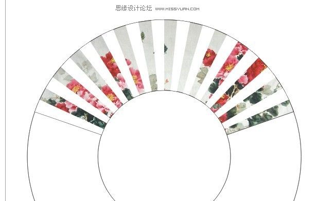 CorelDRAW绘制逼真的折扇教程