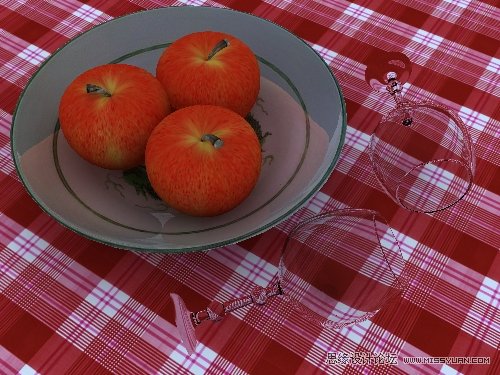 3Dmax渲染教程：VRay中的天光与环境初级分析,PS教程,思缘教程网
