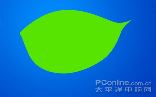 Photoshop教程：鼠绘清新简约露珠绿叶壁纸