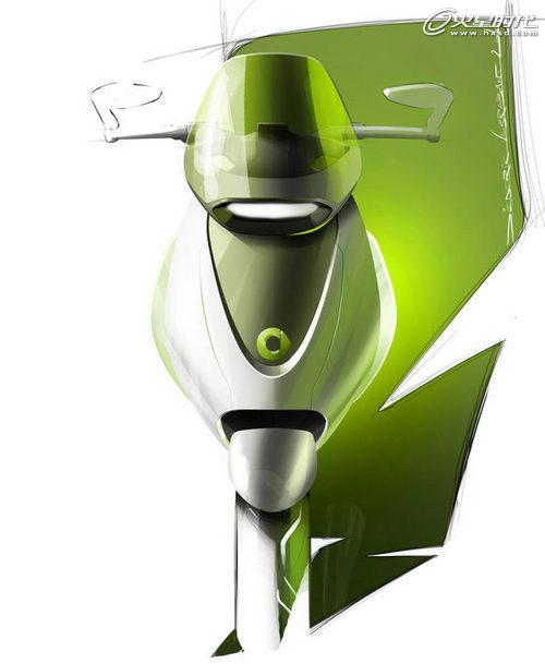 时尚环保的Smart E-Scooter智能踏板车