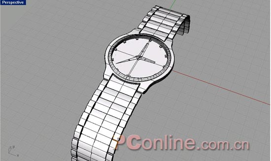 Rhino建模教程：手表的建模效果制作