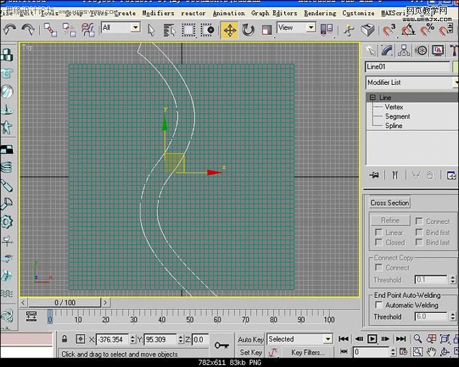 3ds Max实例教程：等高线制作山路建模,PS教程,思缘教程网