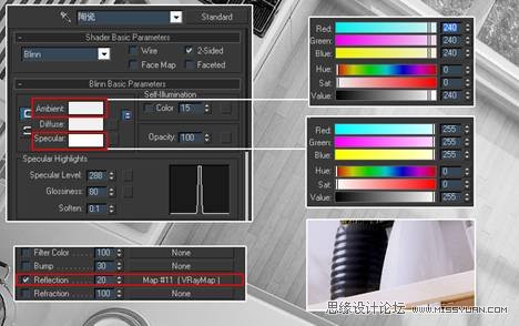 3DMAX教程：V-Ray制作阳光温馨厨房教程,PS教程,思缘教程网