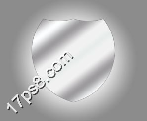 Photoshop打造高光金属质感盾牌徽章,PS教程,思缘教程网