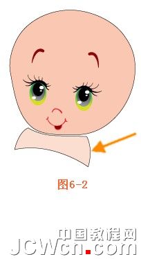 Illustrator鼠绘教程：教你画一个可爱卡通宝宝_中国教程网