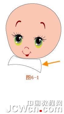 Illustrator鼠绘教程：教你画一个可爱卡通宝宝_中国教程网