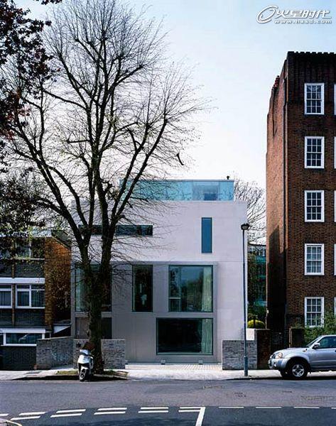 伦敦最新住宅设计 柏拉图式的叶之屋