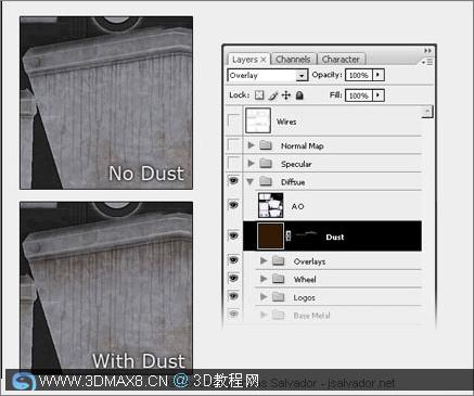 3D贴图材质制作的提示和秘籍_３ＤＭＡＸ８.ＣＮ