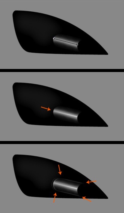 Photoshop绘制逼真的汽车前灯教程,PS教程,思缘教程网