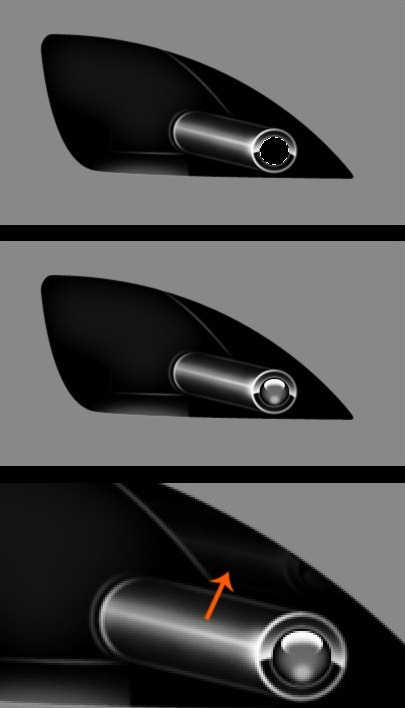 Photoshop绘制逼真的汽车前灯教程,PS教程,思缘教程网