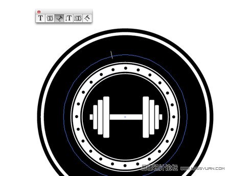 Photoshop设计复古风格的LOGO教程,PS教程,思缘教程网