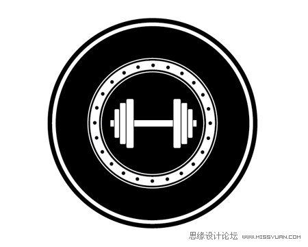 Photoshop设计复古风格的LOGO教程,PS教程,思缘教程网