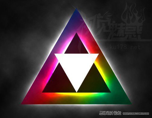 Photoshop设计炫酷的光线形状元素,PS教程,思缘教程网