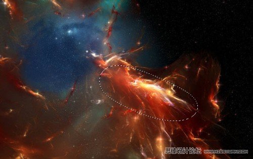 Photoshop制作炫酷的光影效果教程,PS教程,思缘教程网
