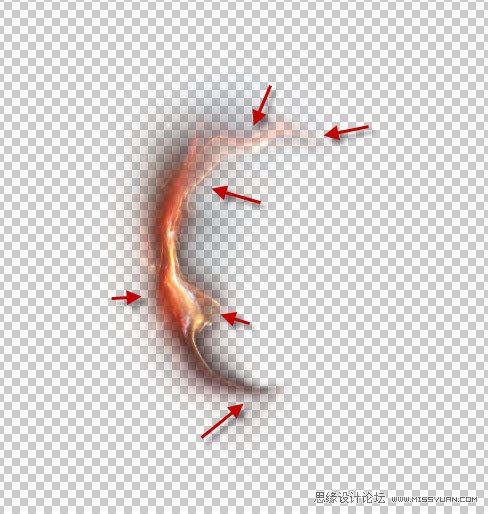 Photoshop制作炫酷的光影效果教程,PS教程,思缘教程网