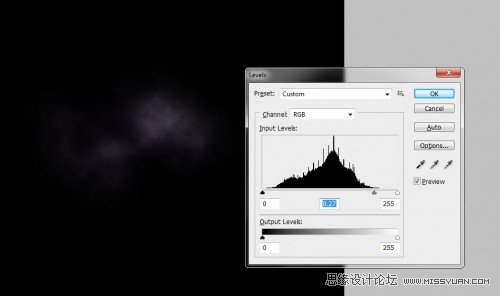 Photoshop制作炫酷的光影效果教程,PS教程,思缘教程网