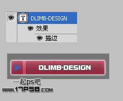 Photoshop制作一个简单的网站按钮,PS教程,思缘教程网