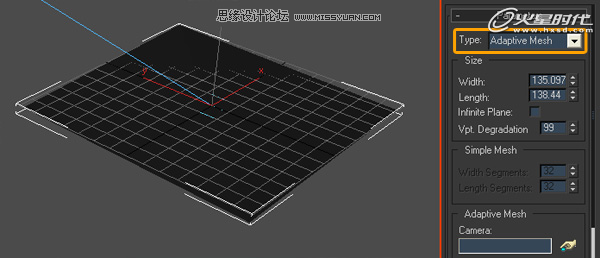 使用3ds Max创建平静的海面和美丽的夕阳,PS教程,思缘教程网