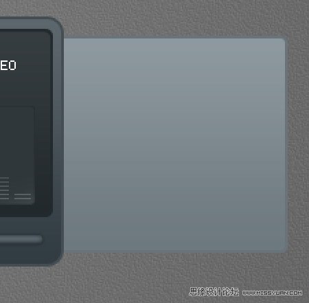 Photoshop设计一个时尚MP3播放器教程,PS教程,思缘教程网