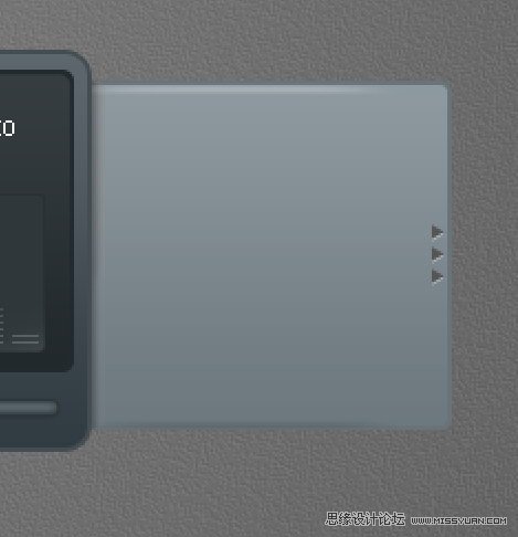 Photoshop设计一个时尚MP3播放器教程,PS教程,思缘教程网