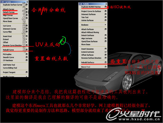 maya打造经典名车兰博基尼教程