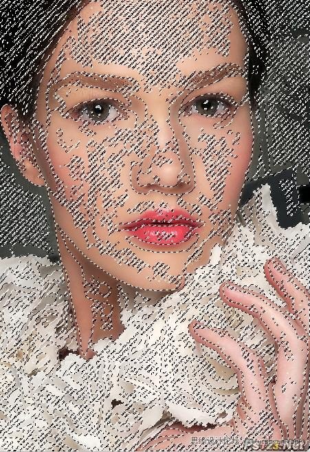 Photoshop给美女脸部精细磨皮和美化,PS教程,思缘教程网