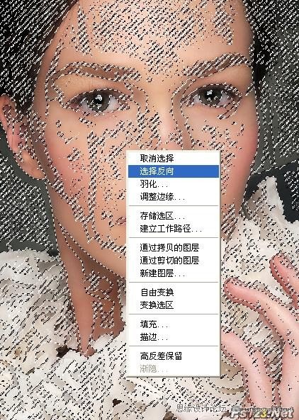 Photoshop给美女脸部精细磨皮和美化,PS教程,思缘教程网