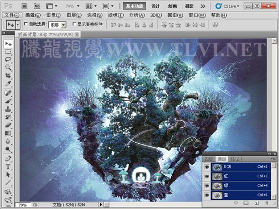 Photoshop初学者教程：解析通道混合器的原理,PS教程,思缘教程网