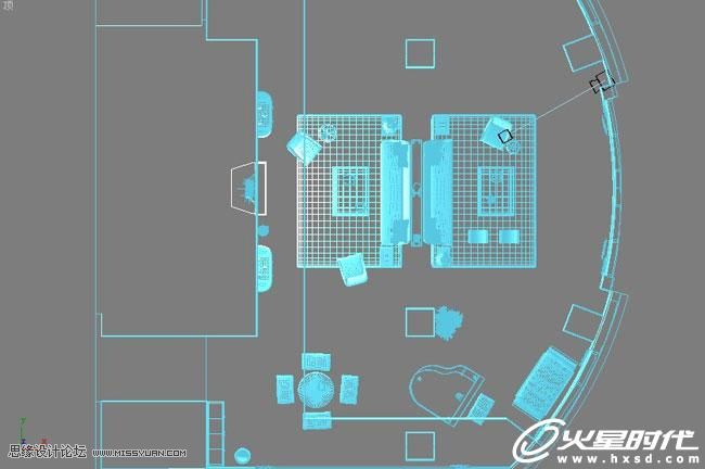 3D MAX实例教程：欧式客厅夜景渲染解析,PS教程,思缘教程网