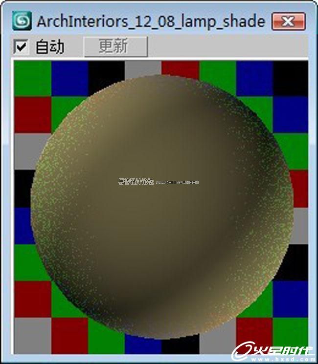 3D MAX实例教程：欧式客厅夜景渲染解析,PS教程,思缘教程网
