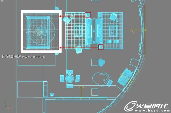 3D MAX实例教程：欧式客厅夜景渲染解析,PS教程,思缘教程网