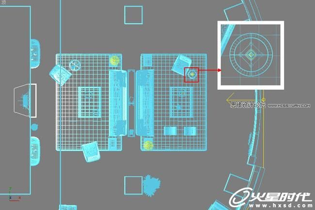 3D MAX实例教程：欧式客厅夜景渲染解析,PS教程,思缘教程网