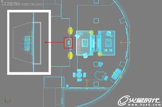 3D MAX实例教程：欧式客厅夜景渲染解析,PS教程,思缘教程网