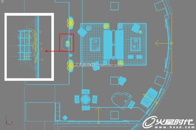 3D MAX实例教程：欧式客厅夜景渲染解析,PS教程,思缘教程网