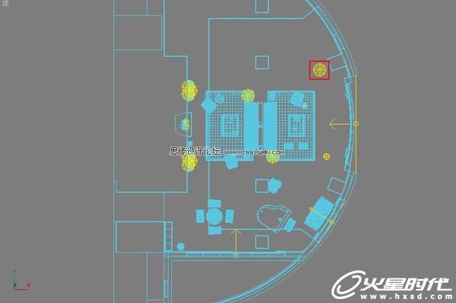 3D MAX实例教程：欧式客厅夜景渲染解析,PS教程,思缘教程网