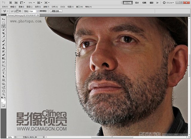 Photoshop制作切格瓦拉经典版画肖像效果,PS教程,思缘教程网